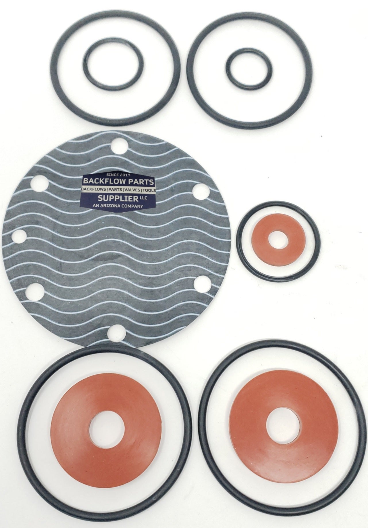4A-007-09 Conbraco: Total Rubber Kit for 1.25" - 1.5"