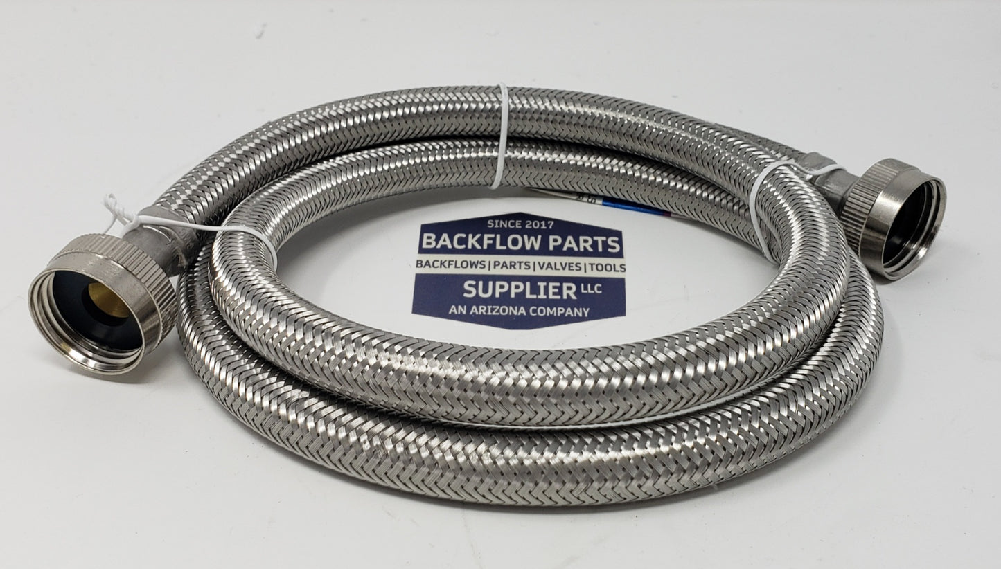 PLSL12-48WA-F .75" X 4' Stainless Steel Braided Connector (LF)