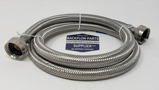 PLSL12-48WA-F .75" X 4' Stainless Steel Braided Connector (LF)